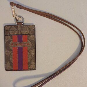 Coach Lanyard / ID Holder